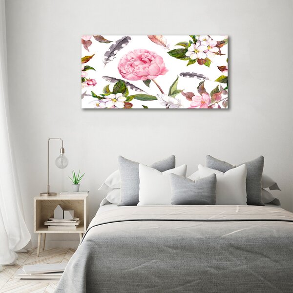 Moderní fotoobraz canvas na rámu Květinový vzor oc-96983383