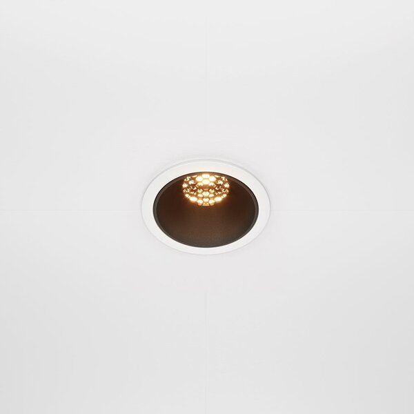 Maytoni downlight Alfa LED 36° zápustné kruhové svítidlo černé 2700K15WNe