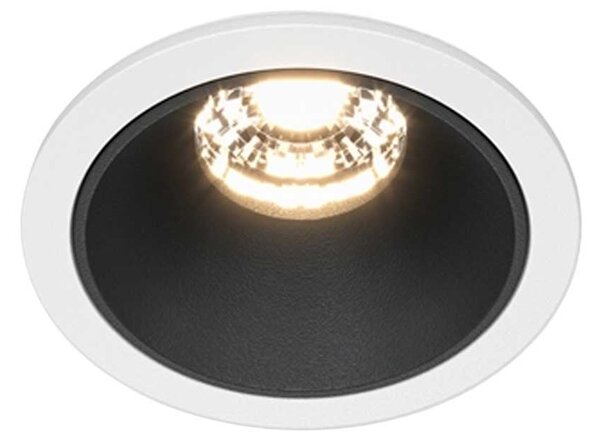 Maytoni downlight Alfa LED 36° zápustné kruhové svítidlo černé 2700K15WNe
