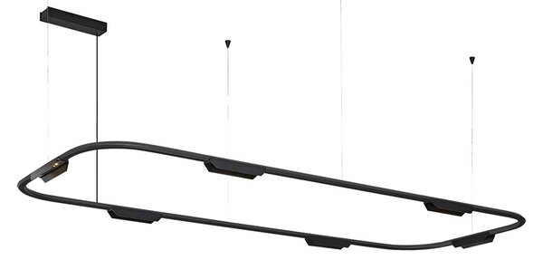VK Light Core LED závěsné svítidlo Zlatá630 mm