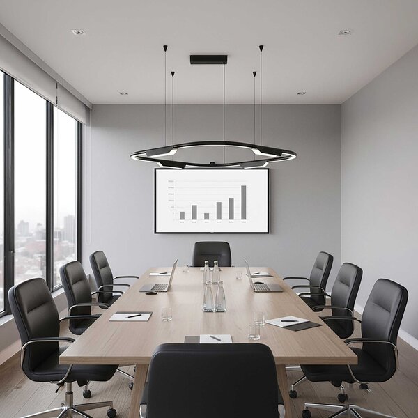 VK Light Core LED závěsné svítidlo Zlatá630 mm
