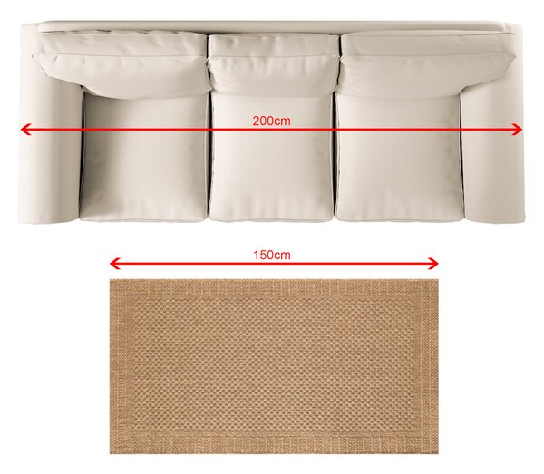 Koberec Corton camel 80x150 cm