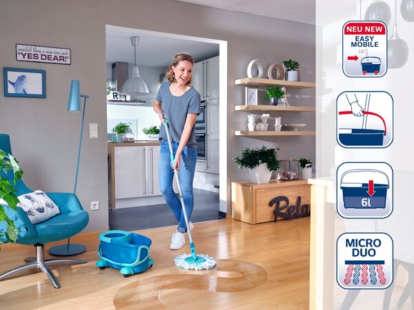 Leifheit Clean Twist Ergo mop s kbelíkem a tyčí 52102
