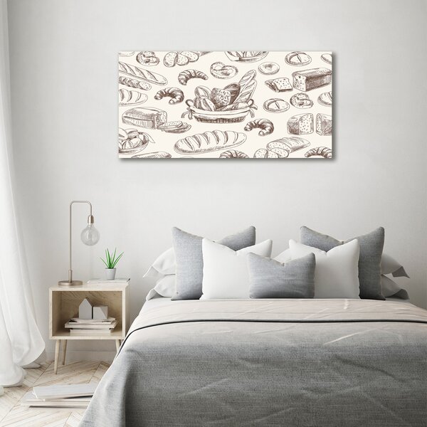Moderní obraz canvas na rámu Pečivo oc-97491705