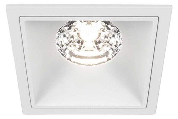Maytoni downlight Alfa LED 15W 36° zápustné čtvercové svítidlo bílé Jednoduchá3000KAno