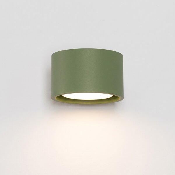 Sollux Lighting Nástěnné svítidlo MODO 1 olivově zelené GX53