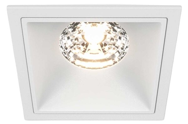 Maytoni downlight Alfa LED 15W 36° zápustné čtvercové svítidlo bílé Jednoduchá3000KAno