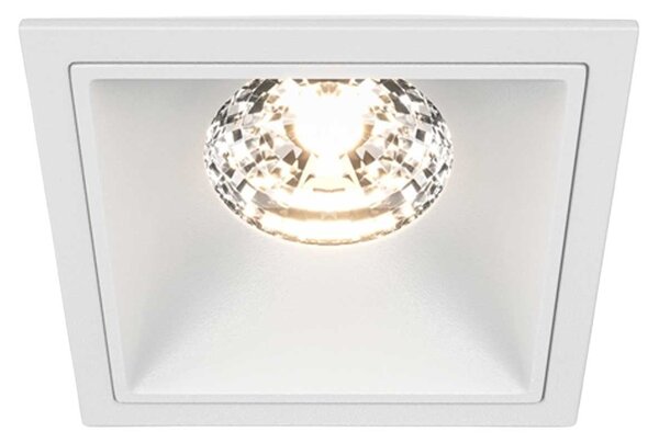 Maytoni downlight Alfa LED 15W 36° zápustné čtvercové svítidlo bílé Jednoduchá3000KAno