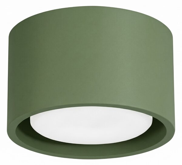 Sollux Lighting Stropní svítidlo MODO 1 olivově zelené GX53