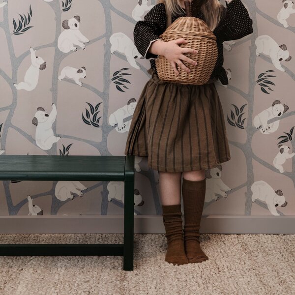 FERM LIVING Dětská lavička Little Architect, Poppy Red