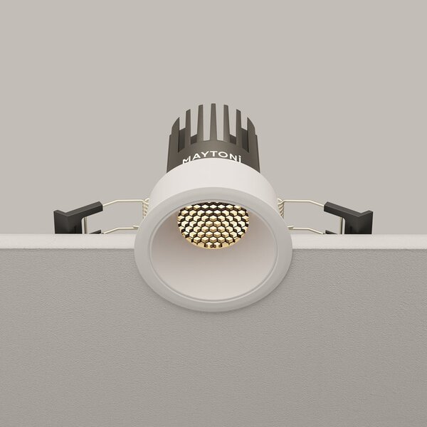 Maytoni downlight Dip LED 50° zápustné kruhové svítidlo bílé 113xØ76mm2700K15W
