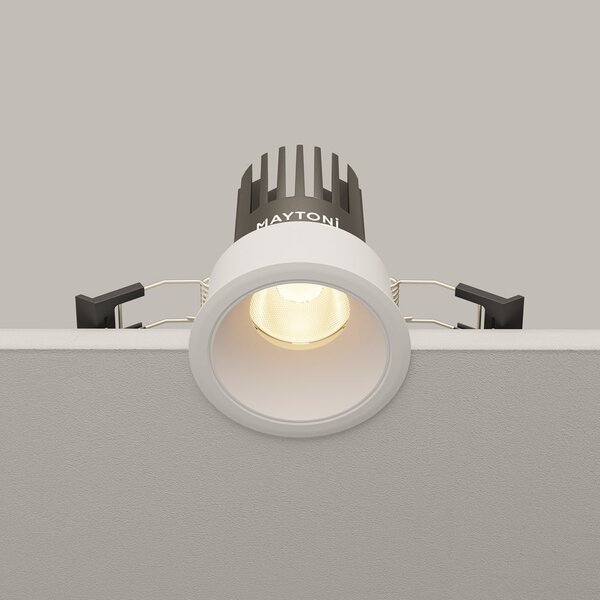 Maytoni downlight Dip LED 50° zápustné kruhové svítidlo bílé 113xØ76mm2700K15W
