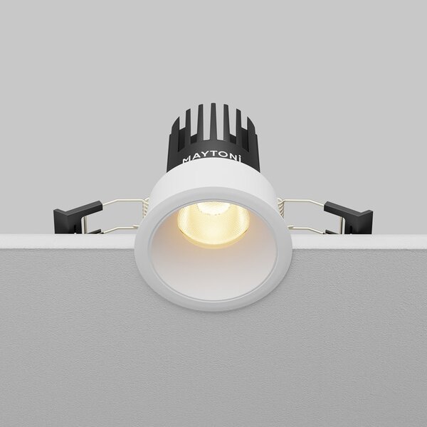 Maytoni downlight Dip LED 50° zápustné kruhové svítidlo bílé 113xØ76mm2700K15W