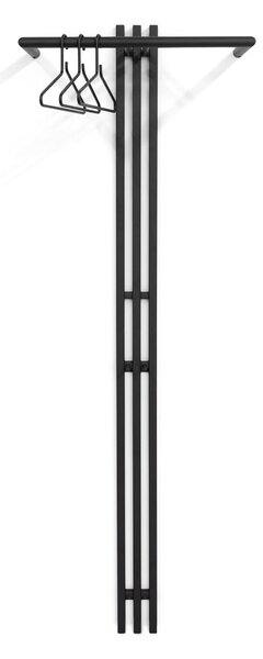 Černý kovový nástěnný věšák 65 cm Senza – Spinder Design