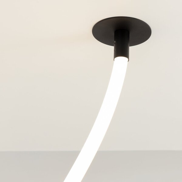 Maytoni Tau LED závěsné svítidlo Černá