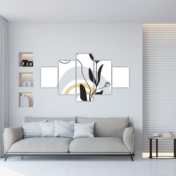 Obraz - Květiny ve váze N⁰1 (125x70 cm)