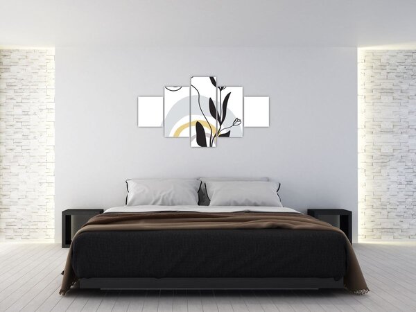 Obraz - Květiny ve váze N⁰1 (125x70 cm)