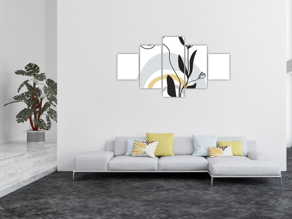 Obraz - Květiny ve váze N⁰1 (125x70 cm)
