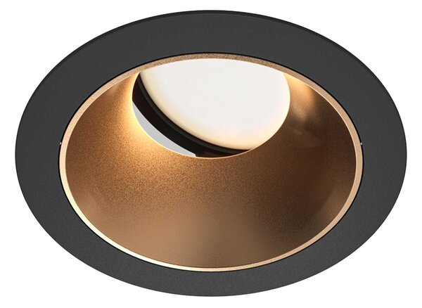 Maytoni downlight Share GU10 zápustné kruhové svítidlo ČernáČerná