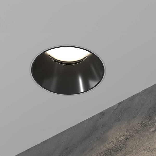 Maytoni downlight Share GU10 zápustné kruhové svítidlo ČernáČerná