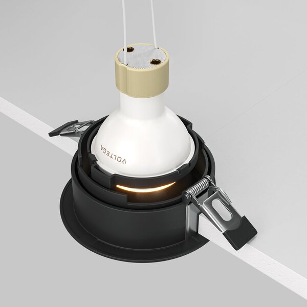 Maytoni downlight Share GU10 zápustné kruhové svítidlo ČernáČerná