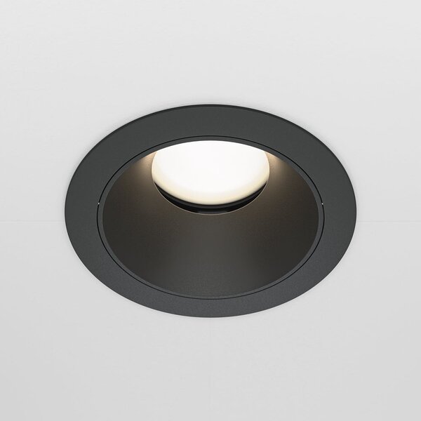 Maytoni downlight Share GU10 zápustné kruhové svítidlo ČernáČerná