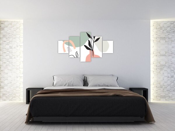 Obraz - Květiny ve váze N⁰3 (125x70 cm)