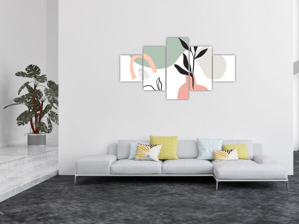 Obraz - Květiny ve váze N⁰3 (125x70 cm)