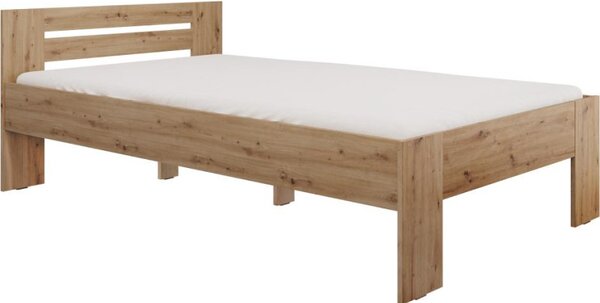 Kondela Postel BASIS, 120x200, dub artisan