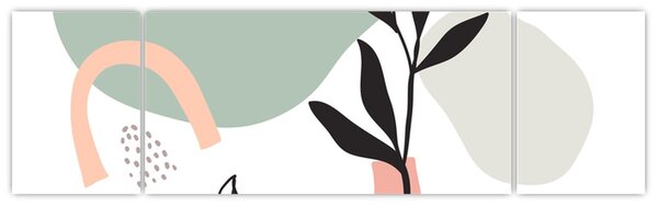 Obraz - Květiny ve váze N⁰3 (170x50 cm)