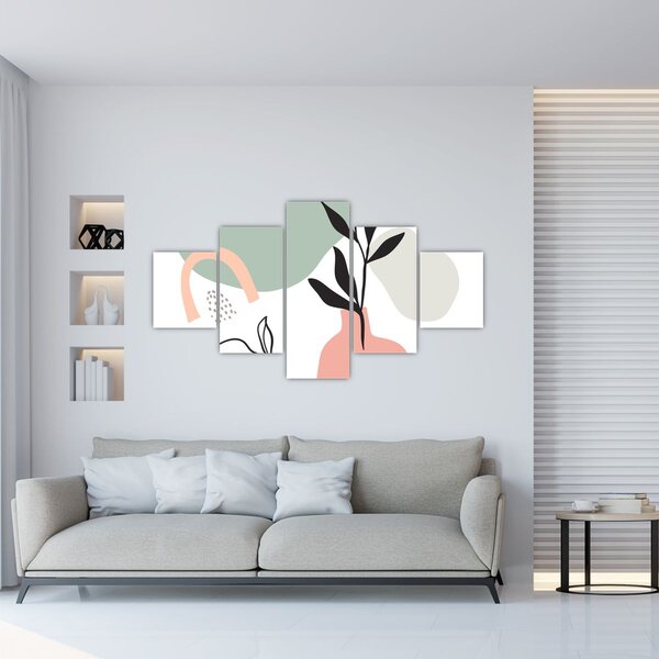 Obraz - Květiny ve váze N⁰3 (125x70 cm)
