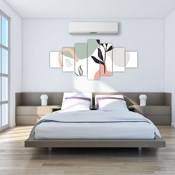 Obraz - Květiny ve váze N⁰3 (210x100 cm)