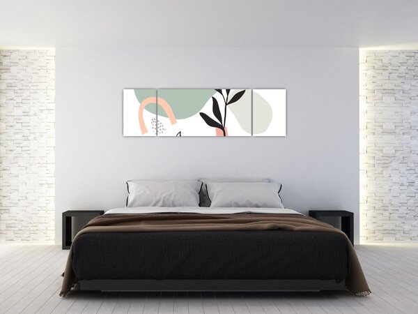 Obraz - Květiny ve váze N⁰3 (170x50 cm)