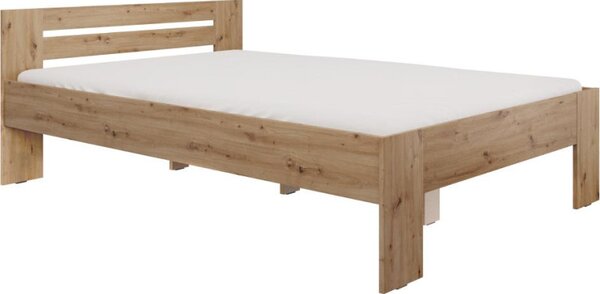 Kondela Postel BASIS, 140x200, dub artisan