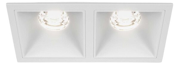 Maytoni downlight Alfa LED 10W 36° zápustné čtvercové svítidlo bílé Dvojitá3000KAno
