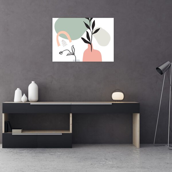 Obraz - Květiny ve váze N⁰3 (70x50 cm)