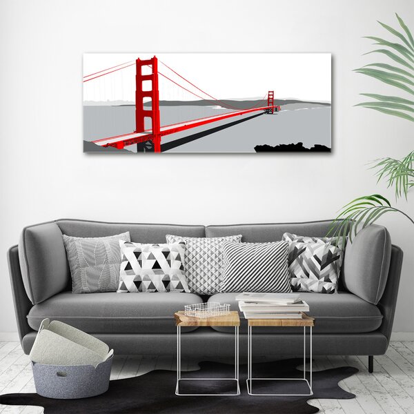 Foto obraz na plátně Most San Francisco oc-98448753