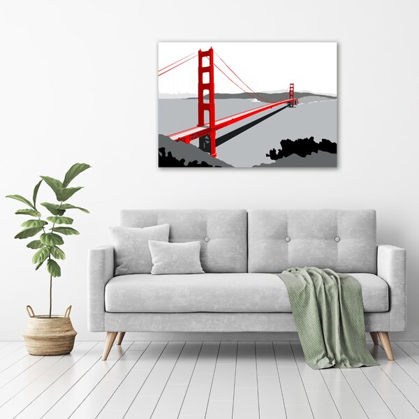 Foto obraz na plátně Most San Francisco oc-98448753