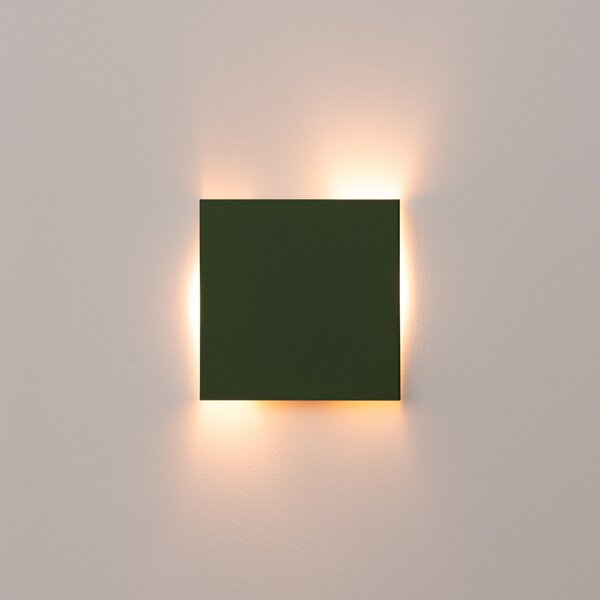 Sollux Lighting Nástěnné svítidlo VANTA olivově zelené