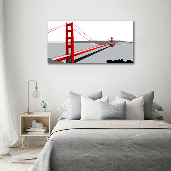 Foto obraz na plátně Most San Francisco oc-98448753