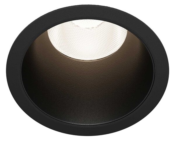 Maytoni downlight Dip LED 50° zápustné kruhové svítidlo černé 113xØ76mm2700K15W