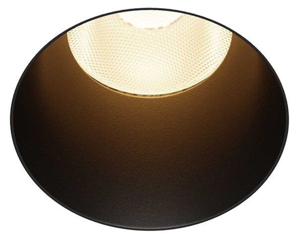 Maytoni downlight Dip LED 50° zápustné kruhové svítidlo černé 113xØ103mm3000K15W