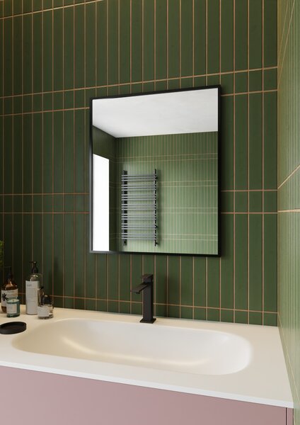 Dubiel Vitrum One zrcadlo 60x80 cm obdélníkový černá 5905241013060