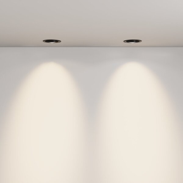 Maytoni downlight Lens LED 3000K 12W 70° zápustné kruhové svítidlo Bílá