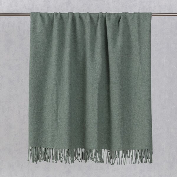 Pléd Zelandia 140x200cm melange smoke green