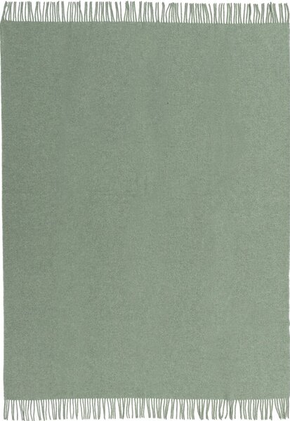 Pléd Zelandia 140x200cm melange smoke green