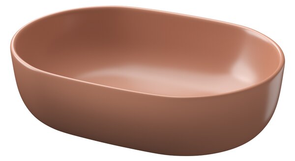 Cersanit Moduo umyvadlo 50x35.5 cm oválné na pult matný K116-131