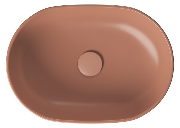 Cersanit Moduo umyvadlo 50x35.5 cm oválné na pult matný K116-131