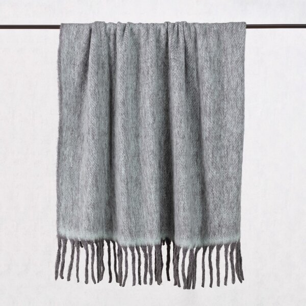Pléd Cozy 130x170cm grey-mint