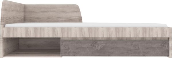 Kondela Postel JESI NEW, 90x200, kaštan nairobi/onyx